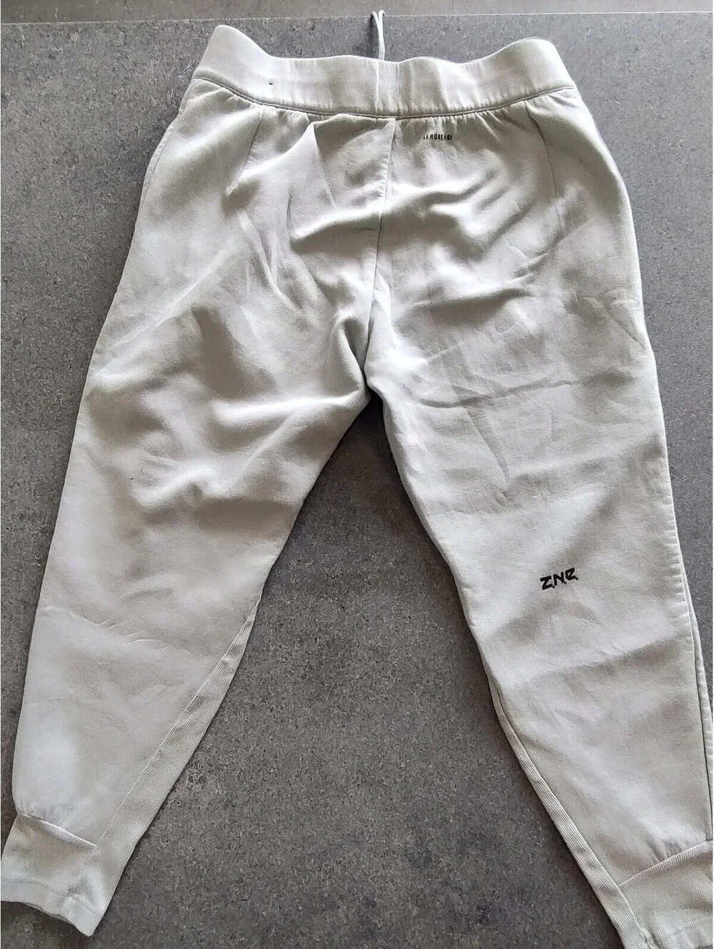 Adidas Zero Negative Energy Light Beige Jogger Sweatpants Size L